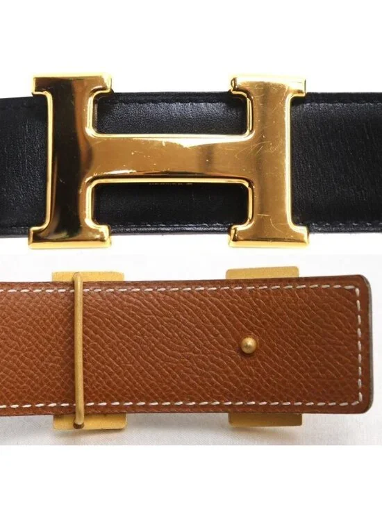 Hermes Belt Black 65 - Picture 3 of 6